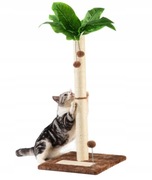 Drapak dla kota do użytku wewnątrz 80 cm wysokości, palma