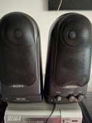 Sony srs-a60 made in japan retro głośniki idealne do walkmana / discmana