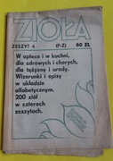 Zioła zeszyt 4 (P-Z)