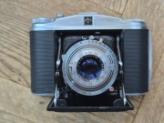 Aparat 6x6 Agfa Isolette II Apotar 85mm, migawka Prontor S