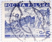 TOUSTE. Znaczek Fi 280. Kasowany. Ukraina.