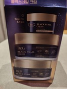 KOREAŃSKI Black Snail Cream 2x50 ml + 15 ml 