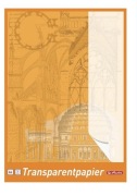 Herlitz 696401 blok papieru przezroczystego, A4, 30 arkuszy 5 bloków 