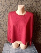 czerwona bluza oversize