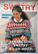 Swetry - miesięcznik nr 2/1998 atrakcyjne swetry na co dzień