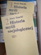 Historia myśli socjologicznej Szacki komplet