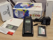 Motorola International 6200 Flare BOX NOS bateria ładowarka stary telefon 