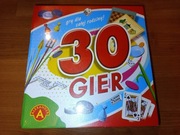 NOWY ZESTAW 30 GIER planszowych firmy Alexander od lat 3 - FOLIA