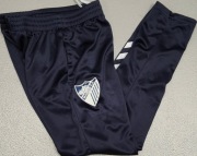 Wr) MALAGA C.F. HUMMEL oryginalne spodnie klubowe Roz.158cm