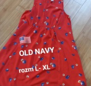 Letnia przewiewna sukienka Old Navy z USA rozm 40-42 