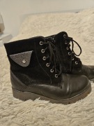 Kornecki botki dziecięce skóra ekologiczna rozmiar 31