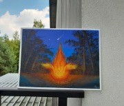 Obraz akrylowy "Ukraina"