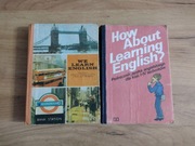 We Learn English + How About Learning English? *zestaw 2 książek