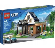 LEGO City 60398 Dom rodzinny i samochód elektryczny