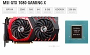 MSI GTX 1080 8 GB Gaming X