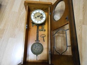Piękny Stary Przedwojenny Zegar , Sygnowany , Radki !