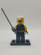 Minifigurka Teen Wu Sensei z świata Ninjago Kompatybilna z LEGO