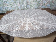 Szydełkowy obrus śr.115