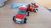 LEGO 7232 wóz strażacki z przyczepka 