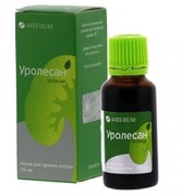 Urolesan naturalny na kamienie nerkowe i żółciowe.  25 ml