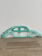 Dekoracja Ścienna Volkswagen Beetle Sylwetka Samochodu Ozdoba Na Ścianę 