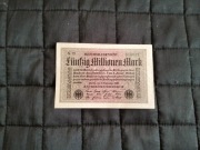 50 milionów marek 1924, Niemcy, banknot, seria N 29