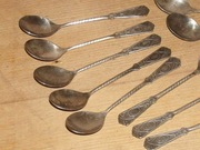 Żoliborz , ,,, Łyżeczki , lata 80 ,,, na sztuki ,,, Plater ,,,