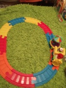 Kolejka z torami ,samojezdzaca M