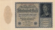 Niemcy 10000 marek Reichsbanknote 1922 P.72(1) Germany -UNC