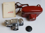 Aparat Kiev 4 z obiektywem Jupiter-8M 2/50mm w świetnym stanie