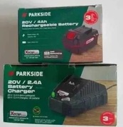 NOWY zestaw bateria akumulator Parkside 4ah B3 i ładowarka PLG C1 20V