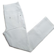 Spodnie z wysokim stanem białe kremowe Collection L rozmiar M 38 NOWE