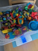 Super Zings 3kg mieszanina różnych i pojazdów + wieża.