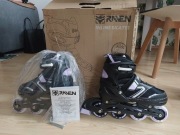 Rolki Raven Helixi Black/Violet z podświetleniem , rozmiar 34-37