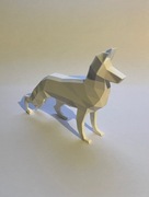 Owczarek Niemiecki figurka 3D