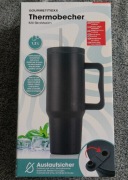 Kubek termiczny termos ze słomką 1200ml 1,2l