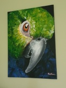 Obraz akrylowy - papuga