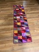 Pled wełniany ręcznie robiony