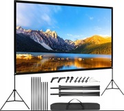 Ekran projekcyjny 120" ze stojakiem + statyw + torba VISULAPLEX