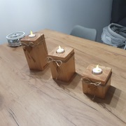 Świeczniki tealight piękne! Dowolny kolor