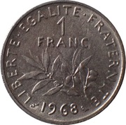 Francja 1 frank z 1968 roku - OBEJRZYJ MOJĄ OFERTĘ
