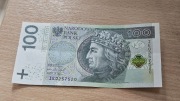 Banknot 100zł radar IE0257520