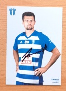 Autograf oficjalna karta Wisła Płock 2019/20 Piotr Tomasik