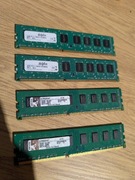 Pamięć RAM DDR3 1333 12GB w 4 kościach 