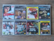 Zestaw gier PS3 8 szt GTA V RDR Uncharted 3 God of War hity