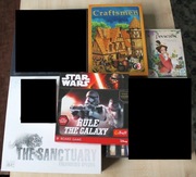 Zestaw 4 gier planszowych gry planszowe Craftsmen Sanctuary Star Wars