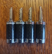 Wtyki bananowe 4 sztuki 