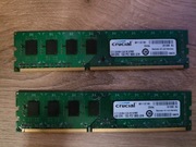 Pamięć RAM [CRUCIAL] 2x 4GB DDR3-1333