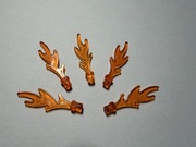 LEGO PŁOMIEŃ  TRANS-LIGHT ORANGE 6126 5 szt