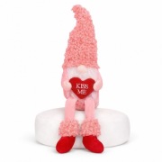 Krasnal Skrzat Walentynkowy, Figurka siedząca Puchata Róż z Sercem